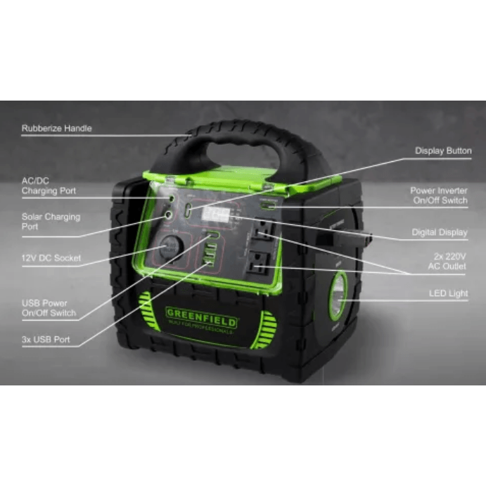 Greenfield GPS400W Power Station 400W - KHM Megatools Corp. Greenfield GPS400W Power Station 400W - KHM Megatools Corp.